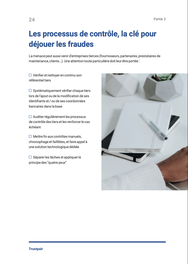 Guide Pratique Trésorier Trustpair - Déjouer la fraude